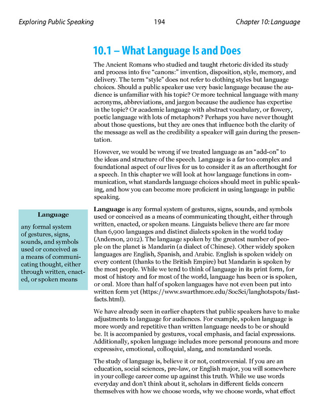 Exploring Public Speaking - Page 194